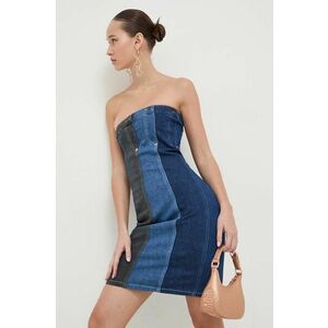 Moschino Jeans rochie jeans mini, mulata imagine