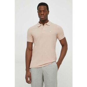 United Colors of Benetton polo de bumbac culoarea roz, neted imagine