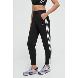 adidas Performance pantaloni de antrenament Training Essentials culoarea negru, cu imprimeu HZ5646 imagine