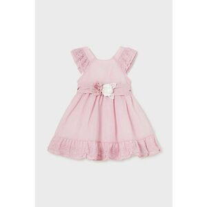 Mayoral rochie bebe culoarea roz, mini, evazati imagine