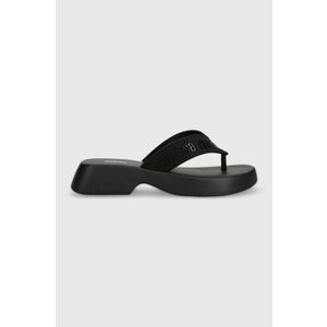 Melissa slapi MELISSA FLATFORM M LOVER AD femei, culoarea negru, cu platforma, M.35858.W173 imagine