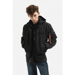 Alpha Industries geacă bomber MA-1 D-Tec SE bărbați, culoarea negru, de tranziție 133104.515-black imagine