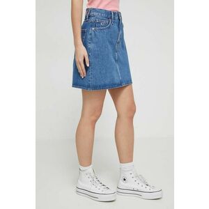 Tommy Jeans fustă din denim mini, evazați DW0DW17667 imagine