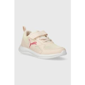 Puma sneakers pentru copii Fun Racer AC PS culoarea bej imagine