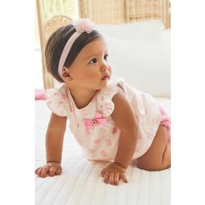 Mayoral Newborn set de bumbac pentru bebelusi culoarea roz imagine