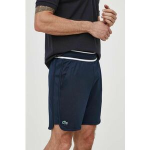 Lacoste pantaloni scurti barbati, culoarea albastru marin imagine