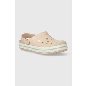 Crocs papuci Crocband femei, culoarea roz, 11016 imagine