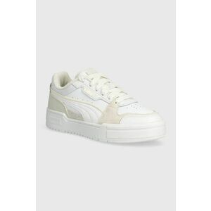 Puma sneakers din piele CA Pro Lux III Jr culoarea bej imagine