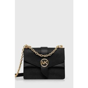 MICHAEL Michael Kors poseta de piele culoarea negru imagine