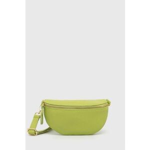 Answear Lab borseta de piele culoarea verde imagine