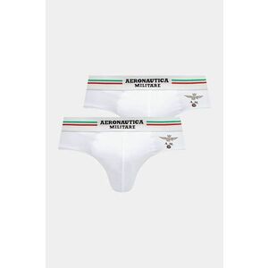 Aeronautica Militare Slip (2-pack) bărbați, culoarea alb imagine