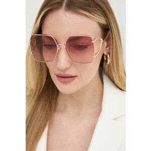 Gucci ochelari de soare femei, culoarea galben, GG1564SA imagine