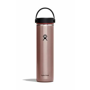 Hydro Flask sticla termica 24 Oz Lightweight Wide Flex Cap B Quartz culoarea roz, LW24LWB088 imagine