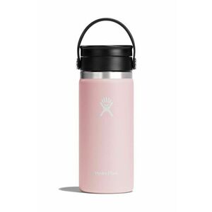 Hydro Flask sticla termica 16 Oz Wide Flex Sip Lid Trillium culoarea roz, W16BCX678 imagine