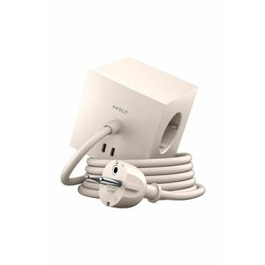 Avolt cub de încărcare magnetic Square 1, 2 x USB, 1, 8 m imagine