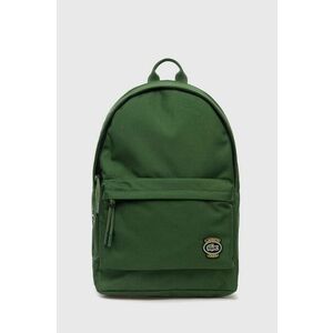 Lacoste rucsac culoarea verde, mare, neted imagine