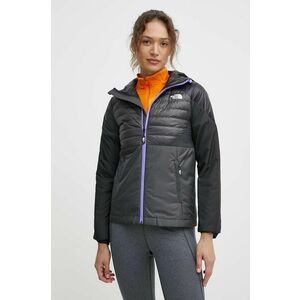 The North Face geaca sport Middle Cloud culoarea gri, NF0A851UWUO1 imagine