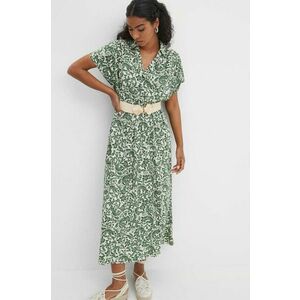 Medicine rochie midi, evazati imagine