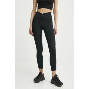 Under Armour leggins de antrenament Meridian culoarea negru, neted imagine