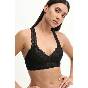 Dkny sutien culoarea alb, dantela, neted, DK4522 imagine