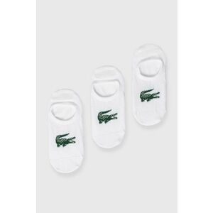 Lacoste sosete 3-pack culoarea alb imagine