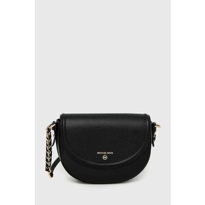 MICHAEL Michael Kors poseta de piele culoarea negru imagine