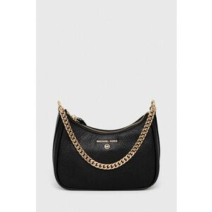 MICHAEL Michael Kors poseta de piele culoarea negru imagine