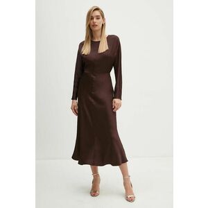 Joop! rochie culoarea maro, midi, drept, 30042881 imagine