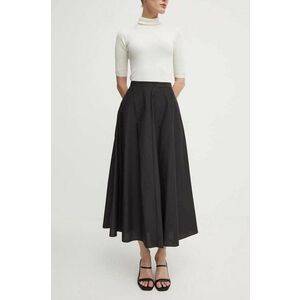 Theory fusta culoarea negru, maxi, evazati, O0504302 imagine