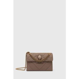 Kurt Geiger London poseta de piele MINI KENSINGTON BAG E culoarea bej, 2723247109 imagine