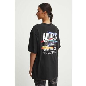 adidas Originals tricou din bumbac 0 femei, culoarea negru, IW0832 imagine