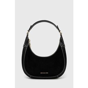 MICHAEL Michael Kors poseta de piele culoarea negru, 30T4G0PL5S imagine