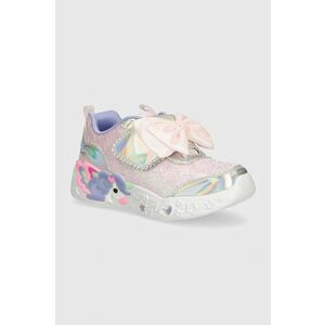 Skechers pantofi copii culoarea roz imagine