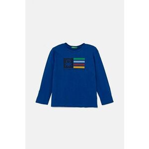 United Colors of Benetton longsleeve din bumbac pentru copii cu imprimeu, 3I1XG10F2 imagine