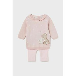 Mayoral Newborn set de bumbac pentru bebelusi culoarea roz, 2703 imagine