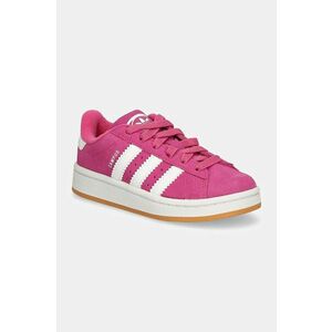 adidas Originals sneakers de piele întoarsă pentru copii CAMPUS 00s EL C culoarea violet, JH6328 imagine