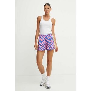 adidas Originals pantaloni scurti X Farm Rio femei, modelator, high waist, IY0756 imagine