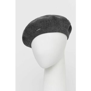 Kangol beretă culoarea gri, de lână 3388BC.DF026-DF026 imagine