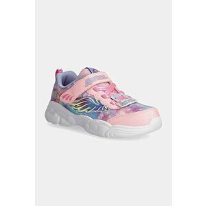 Skechers pantofi copii culoarea roz imagine