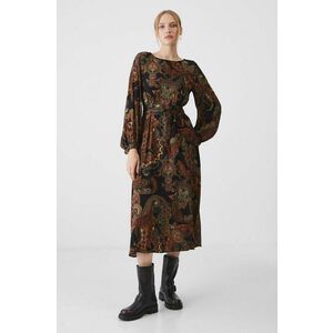 Medicine rochie midi, evazati imagine