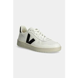 Veja sneakers din piele V-10 culoarea alb, VX0200005B imagine