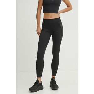 Reebok leggins de antrenament Lux Collection culoarea negru, neted, 100075374 imagine