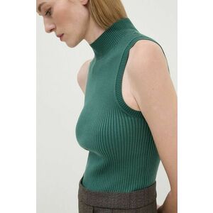 Levi's top femei, culoarea verde, cu turtleneck, A8893 imagine