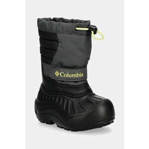 Columbia cizme de iarna copii POWDERBUG SNOWLITE culoarea negru, 2078922 imagine