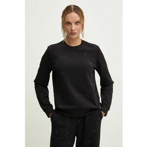 Karl Lagerfeld bluza femei, culoarea negru, cu imprimeu, 246W1804 imagine