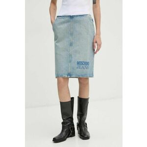 Moschino Jeans fustă din denim mini, dreaptă, J0106 8720 imagine