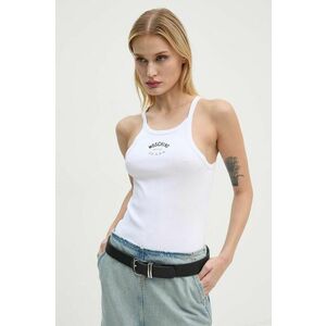 Moschino Jeans top femei, culoarea alb, J0803 8734 imagine