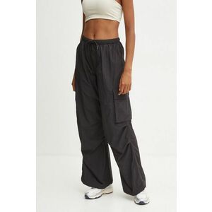 P.E Nation pantaloni Award Pant femei, culoarea negru, neted, 243P309 imagine