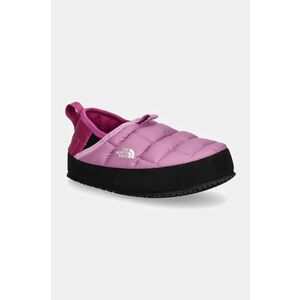 The North Face papuci copii THERMOBALL TRACTION MULE II culoarea violet, NF0A39UX8I51 imagine