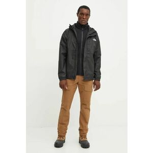 The North Face jacheta de exterior Quest Triclimate culoarea negru, NF0A3YFH4H01 imagine